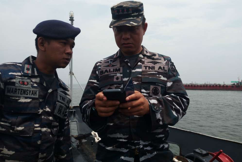Komandan Satuan Kapal Patroli Koarmada I TNI AL, Kolonel Laut (P) Salim