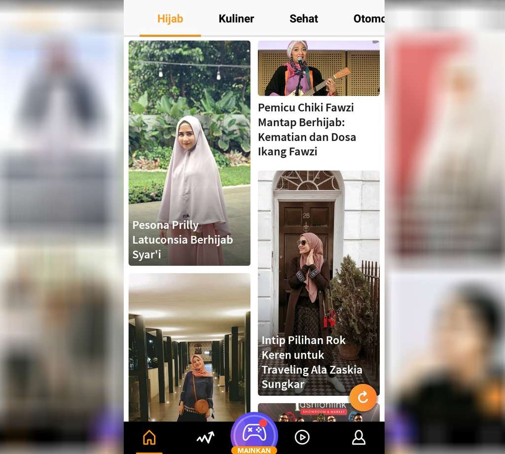Tampilan One App