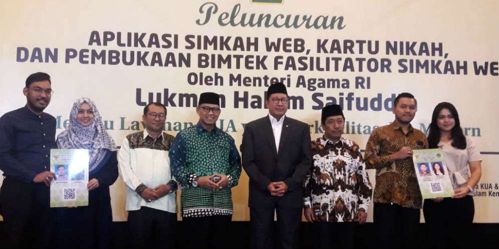 Peluncuran Simkah dan Kartu Nikah