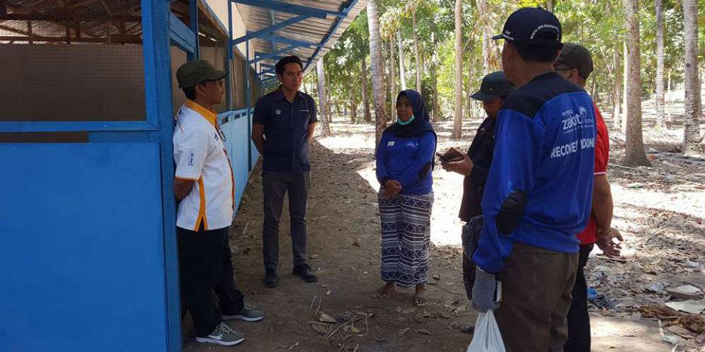 Relawan pemulihan gempa Lombok