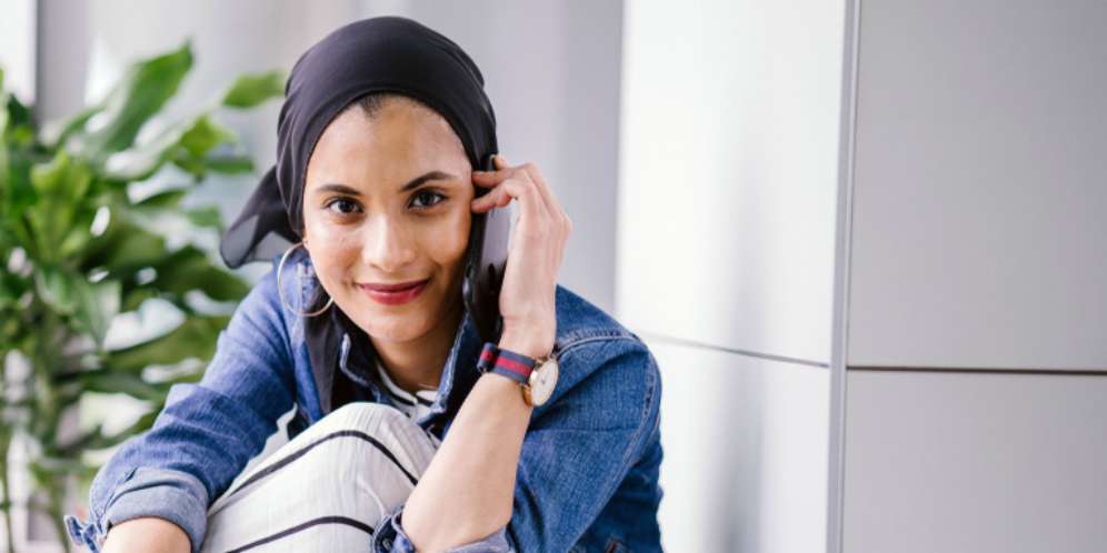 Ilustrasi Hijab, Fashion Hijab, Hijaber