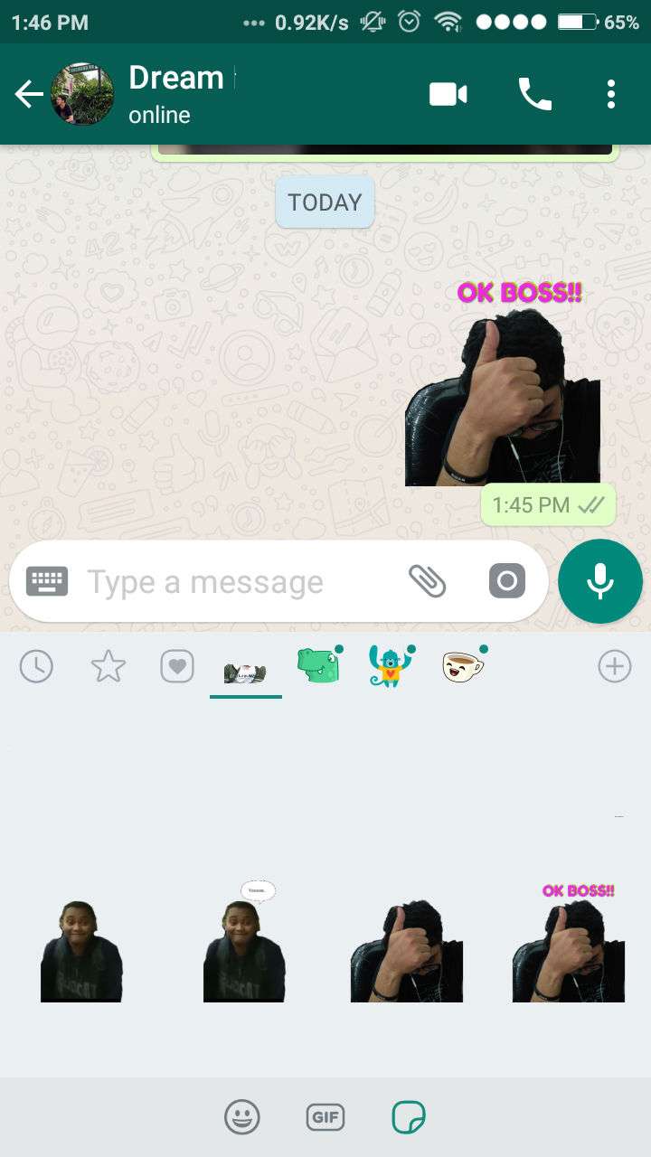 WhatsApp Sticker