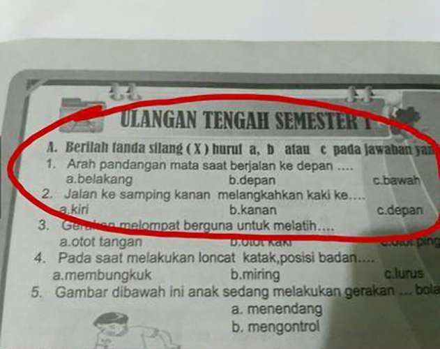 Soal Unik