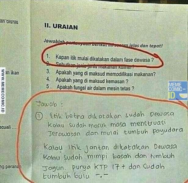 Soal Unik