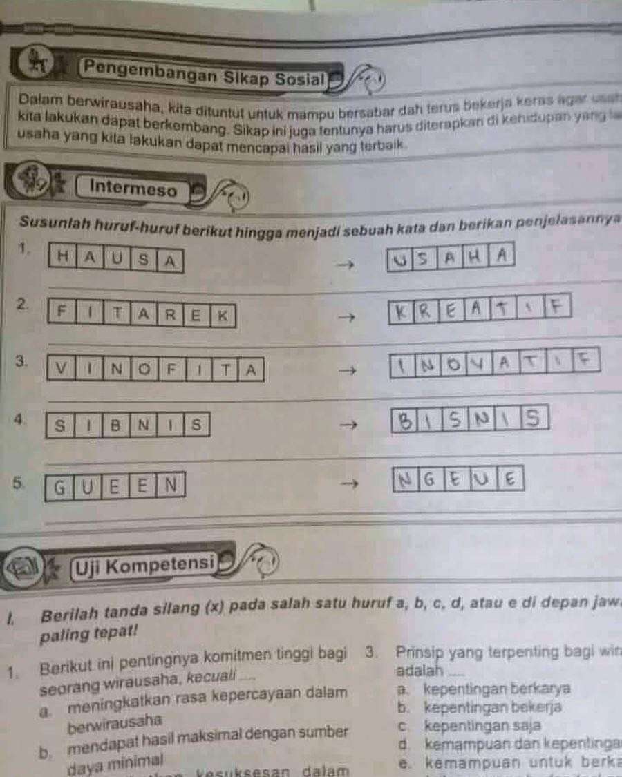 Soal Unik