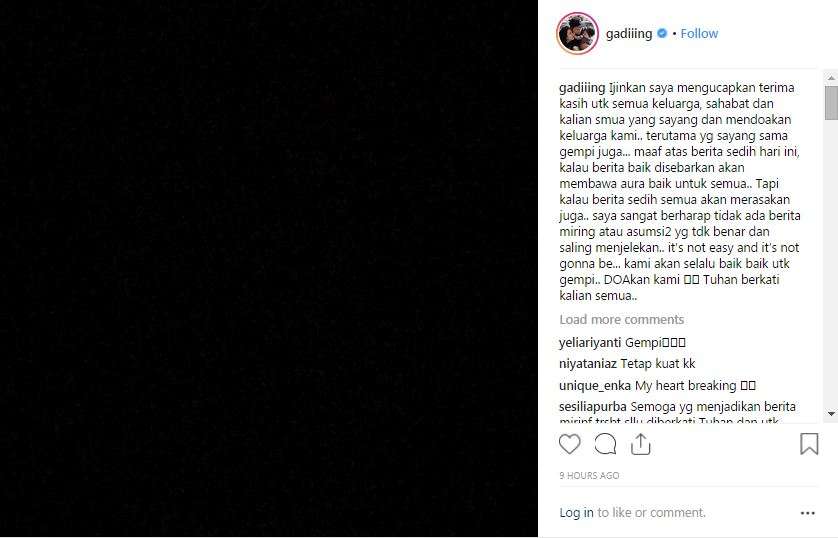 Konfirmasi Gading Marten.