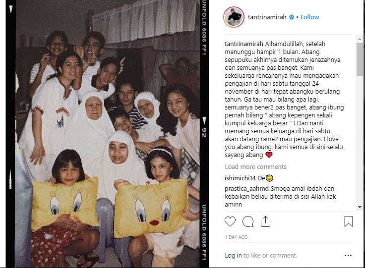 Unggahan Tantri Namirah