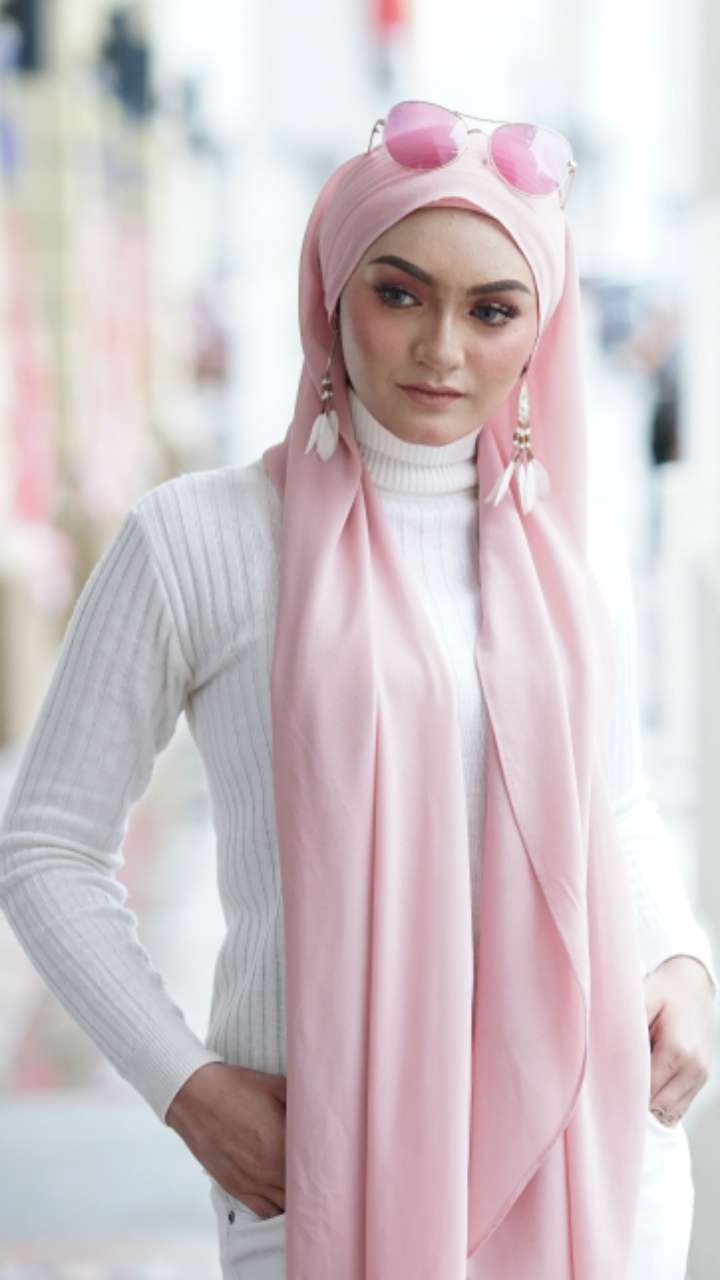 Ilustrasi hijab cantik