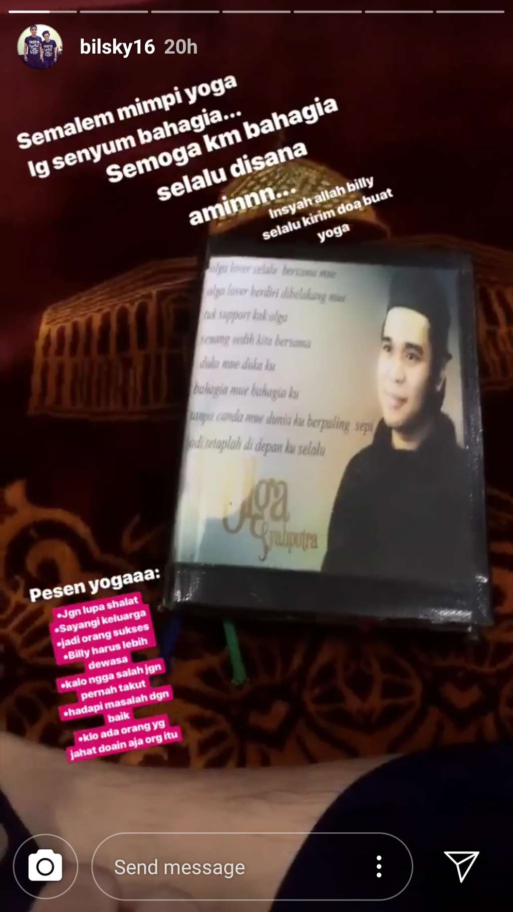 mimpi Billy Syahputra