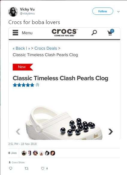 Sepatu ini didesain untuk pecinta buble? Sepatu ini didesain untuk pecinta buble?