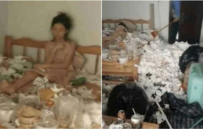 Perempuan di China duduk termangu karena patah asmara Perempuan di China duduk termangu karena patah asmara