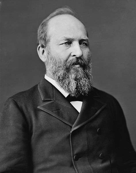 Mantan Presiden Amerika Serikat James A. Garfield