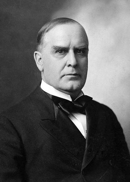 Mantan Presiden Amerika Serikat William McKinley