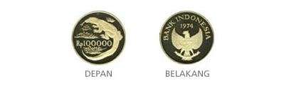 Pecahan Rp100 ribu. Pecahan Rp100 ribu.