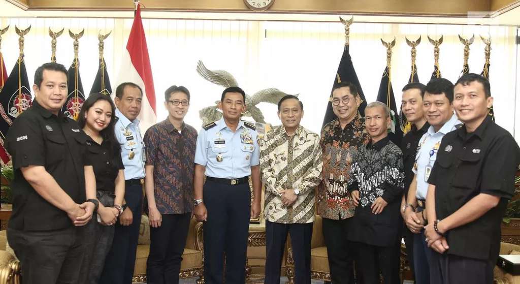 Jajaran Emtek bertemu dengan Kasau dan staf
