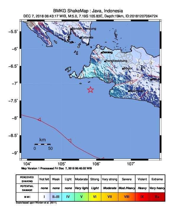 Gempa Banten