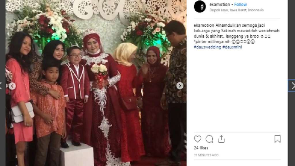 Daus Mini menikah