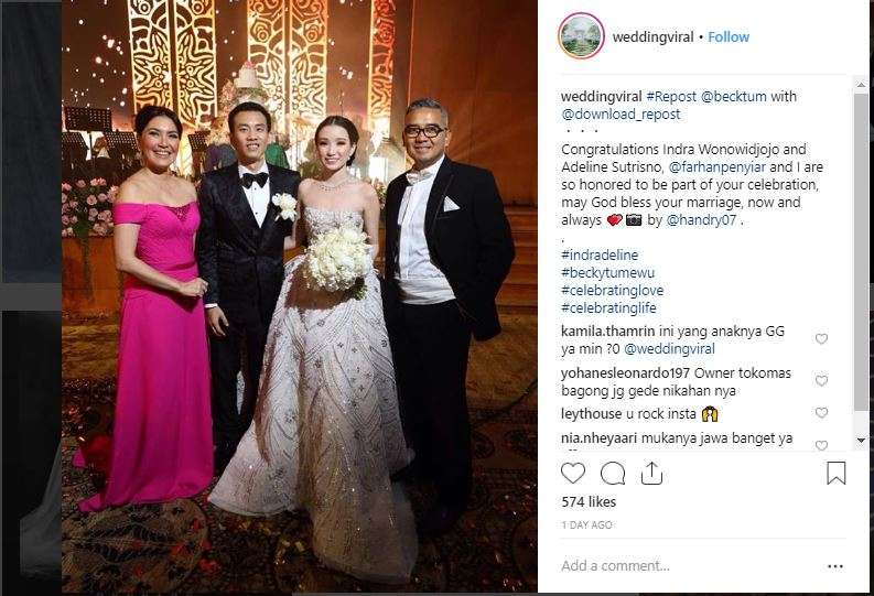 Pernikahan Putra Gudang garam