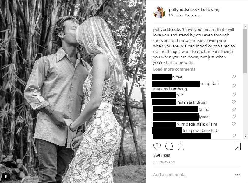 Bule istri mas darsono