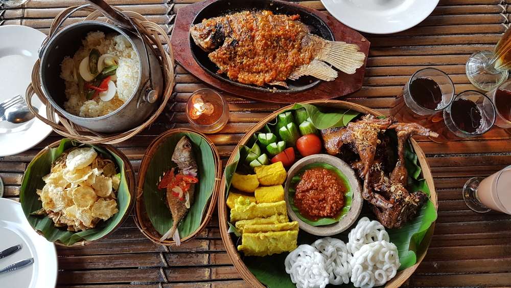 ilustrasi makan