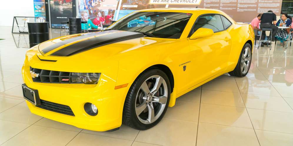 Keren, ya, Chevrolet Camaro-nya?