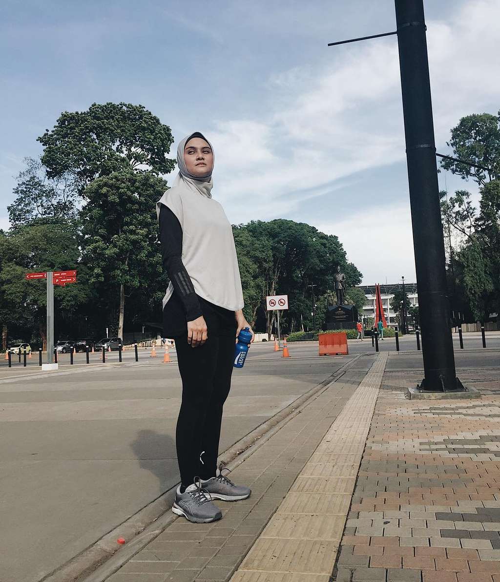 Gaya Hijab Sporty