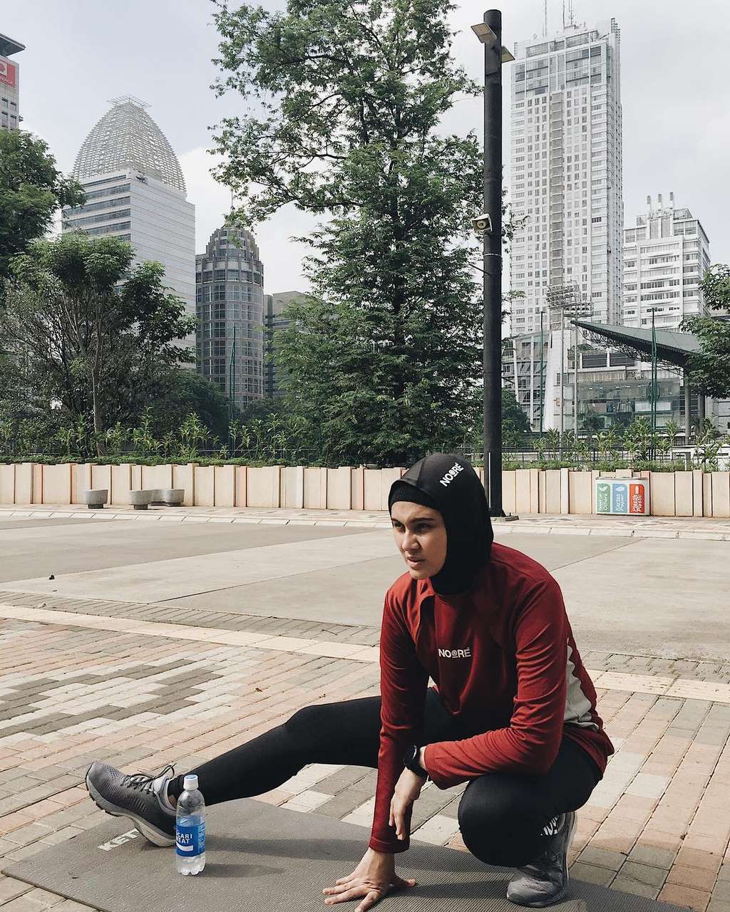 Gaya Hijab Sporty