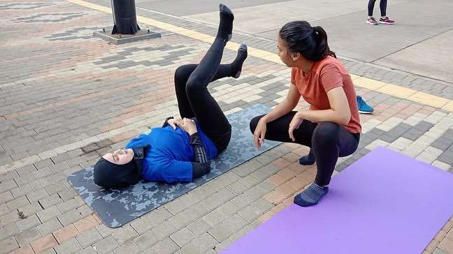 Gaya Hijab Sporty