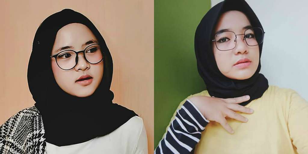 Nissa Sabyan (Kiri) dan Melisa (Kanan)