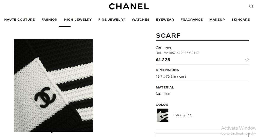 Scarf Chanel