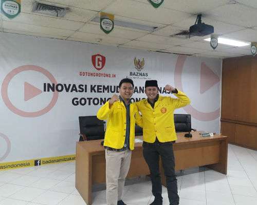 Pembuat aplikasi Gotong Royong Dream.co.id/Muhammad Ilman Nafi'an