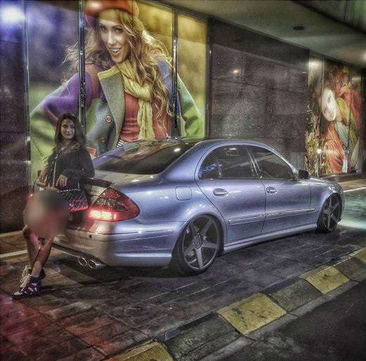Keren, ya, mobil Mercedez-nya