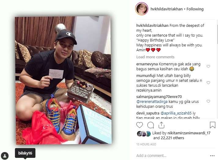 billy ulangtahun