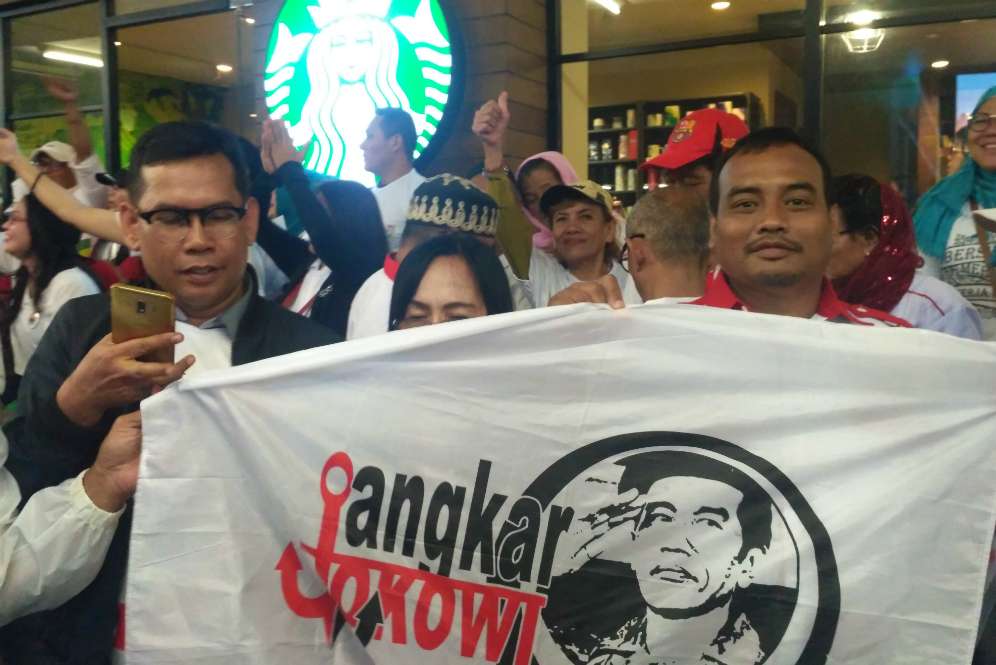 Pendukung Jokowi-Maruf