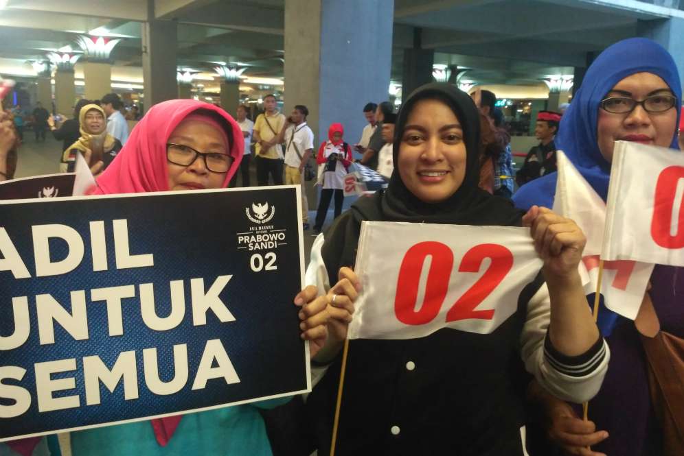 Pendukung Prabowo-Sandi