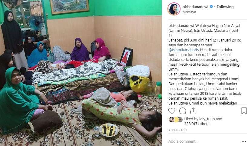 unggahan oki setiana Dewi