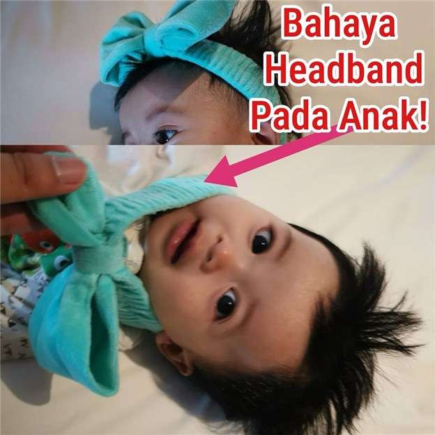Bahaya bandana bagi balita