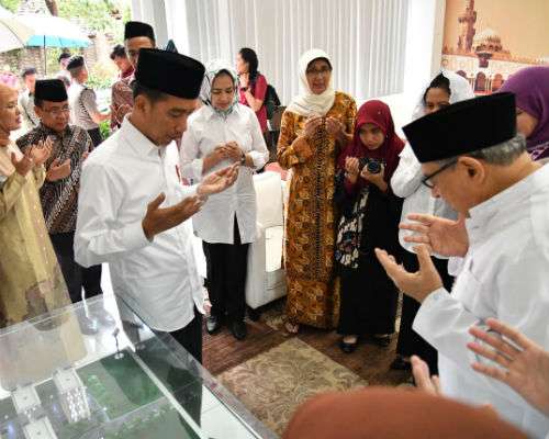 Jokowi bersama Quraish Shihab
