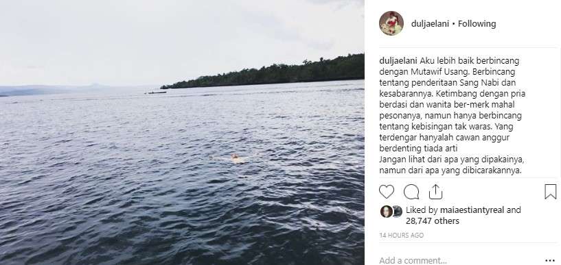 postingan Dul jaelani