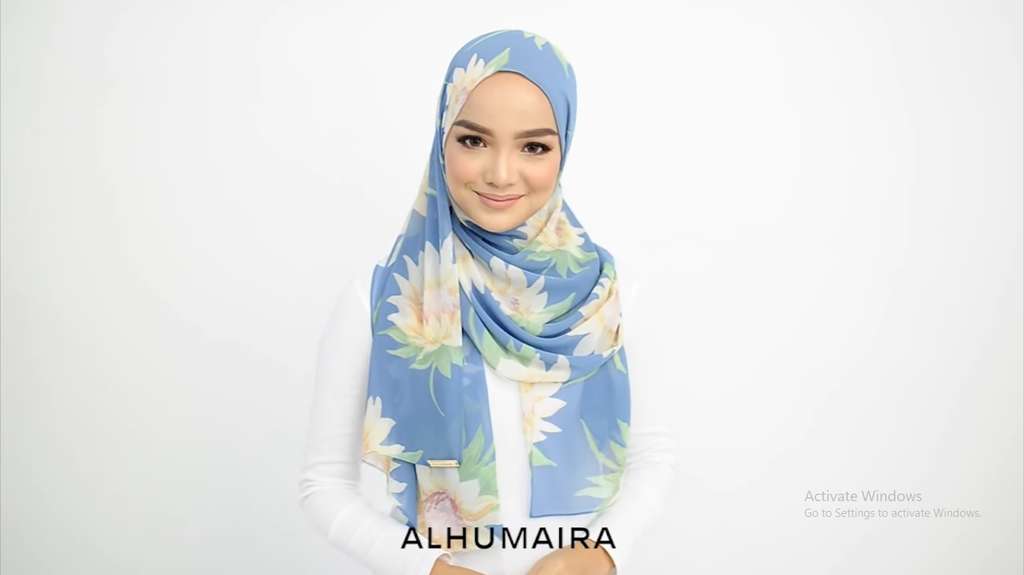 Tutorial Hijab Pashmina