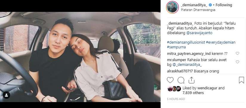 Demian Aditya dan Sara Wijanto