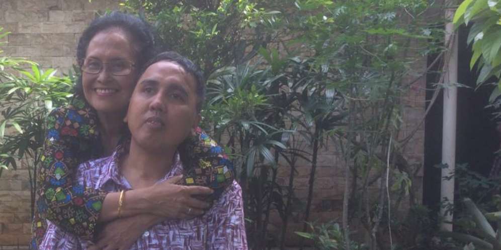 gugun gondrong dan ibundanya