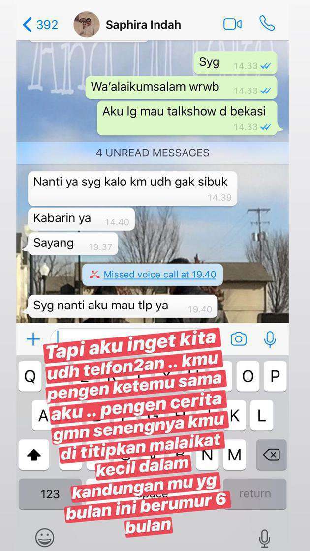 unggahan saphira indah