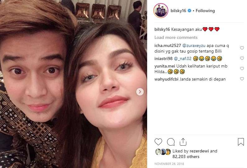 billy syahputra dan Hilda