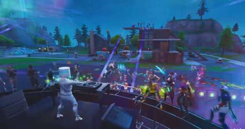 Konser virtual di gim Fortnite