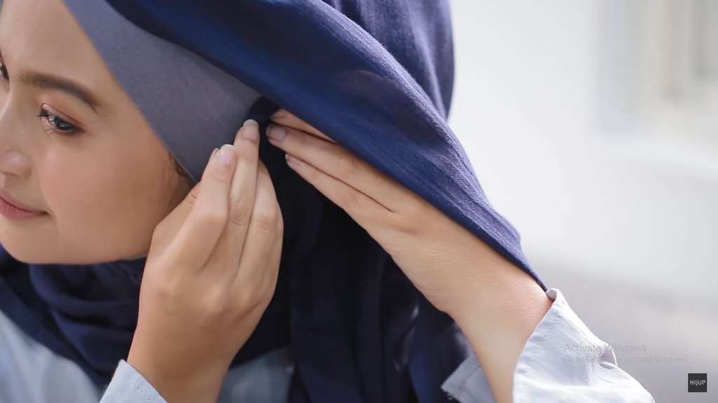 Tutorial Hijab Pashmina