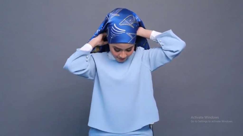 Tutorial Hijab Kepang