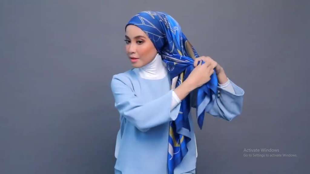 Tutorial Hijab Kepang
