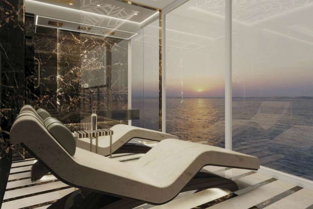 Kamar mewah di kapal pesiar