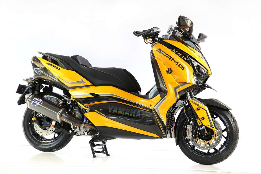 Modifikasi motor Xmax.